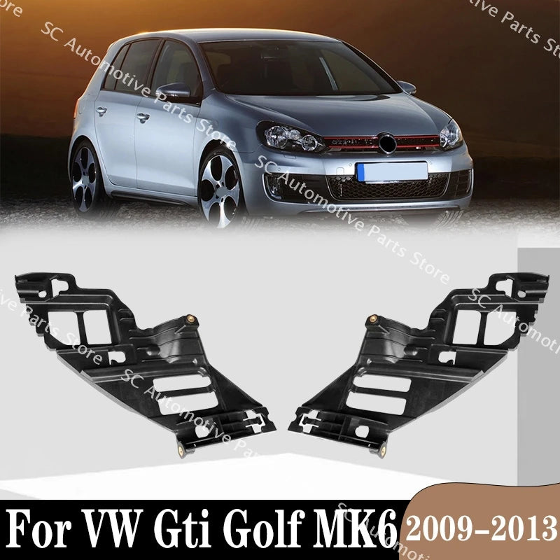 Front Both Sides Headlamp Light Bumper Bracket Guide Section Support For VW Golf MK6 Gti 2009-2013 5K0807227A 5K0807228A
