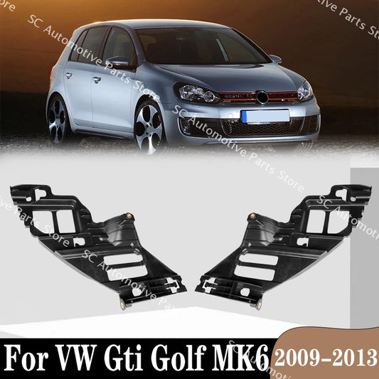 Front Both Sides Headlamp Light Bumper Bracket Guide Section Support For VW Golf MK6 Gti 2009-2013 5K0807227A 5K0807228A