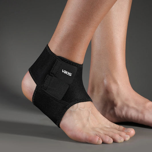 1 Piece Comfortable Compression Adjustable Ankle Support Sleeve for Sports and Daily Use