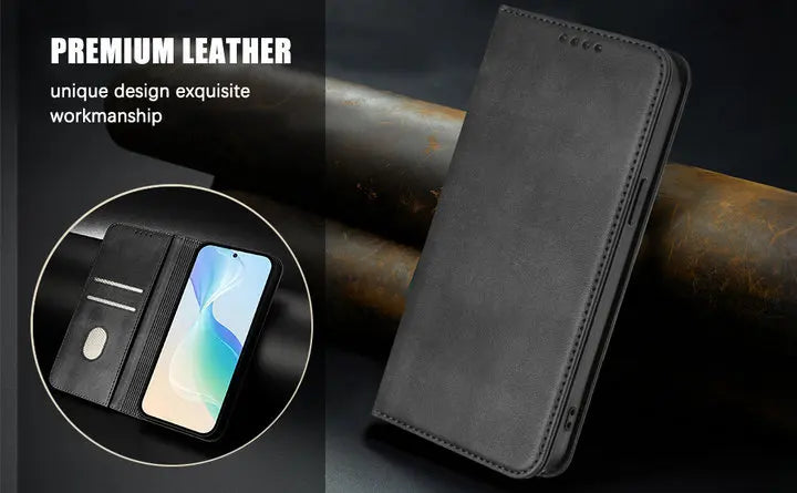 For Tecno Camon 50 Pro 2026 RFID Leather Wallet Funda for Tecno Camon 40 Premier Case Phone Camon 50 40 Pro Magnetic Flip Cover