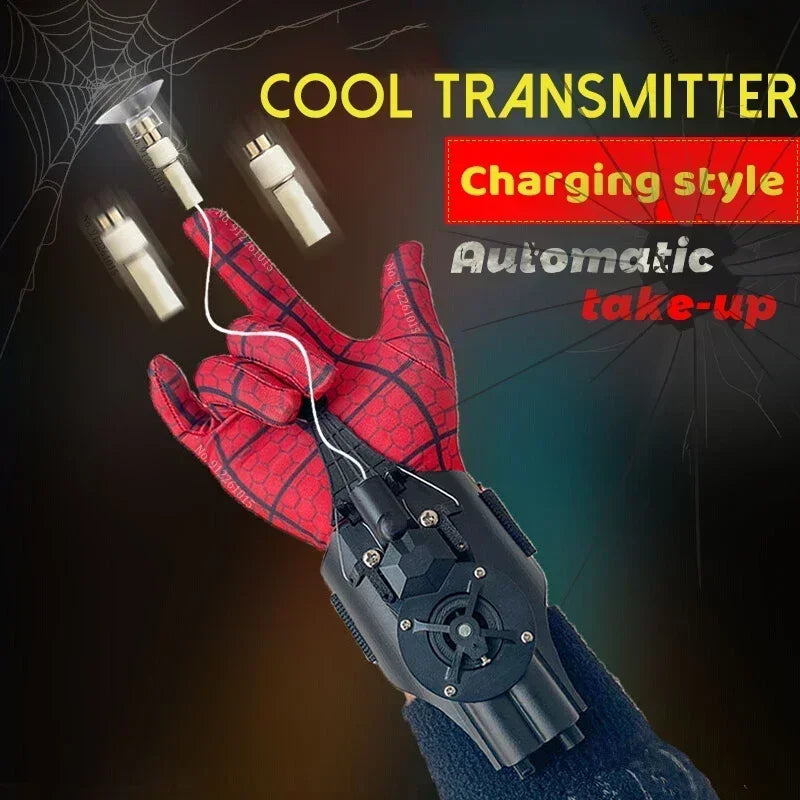 New Cosplay Spider Figure Web Shooters Toys Wrist Launcher Device  Accessories Props Spider-Line Toys Gifts