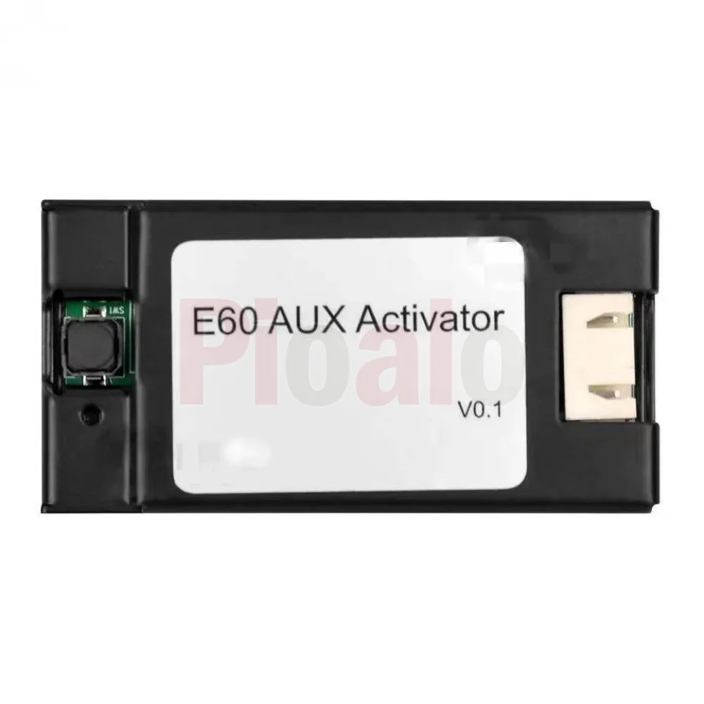 Car Radio AUX Activator For BMW 5 Series E60 E61 E63 E64 2003 - 2010 original car without AUX install android radio can directly