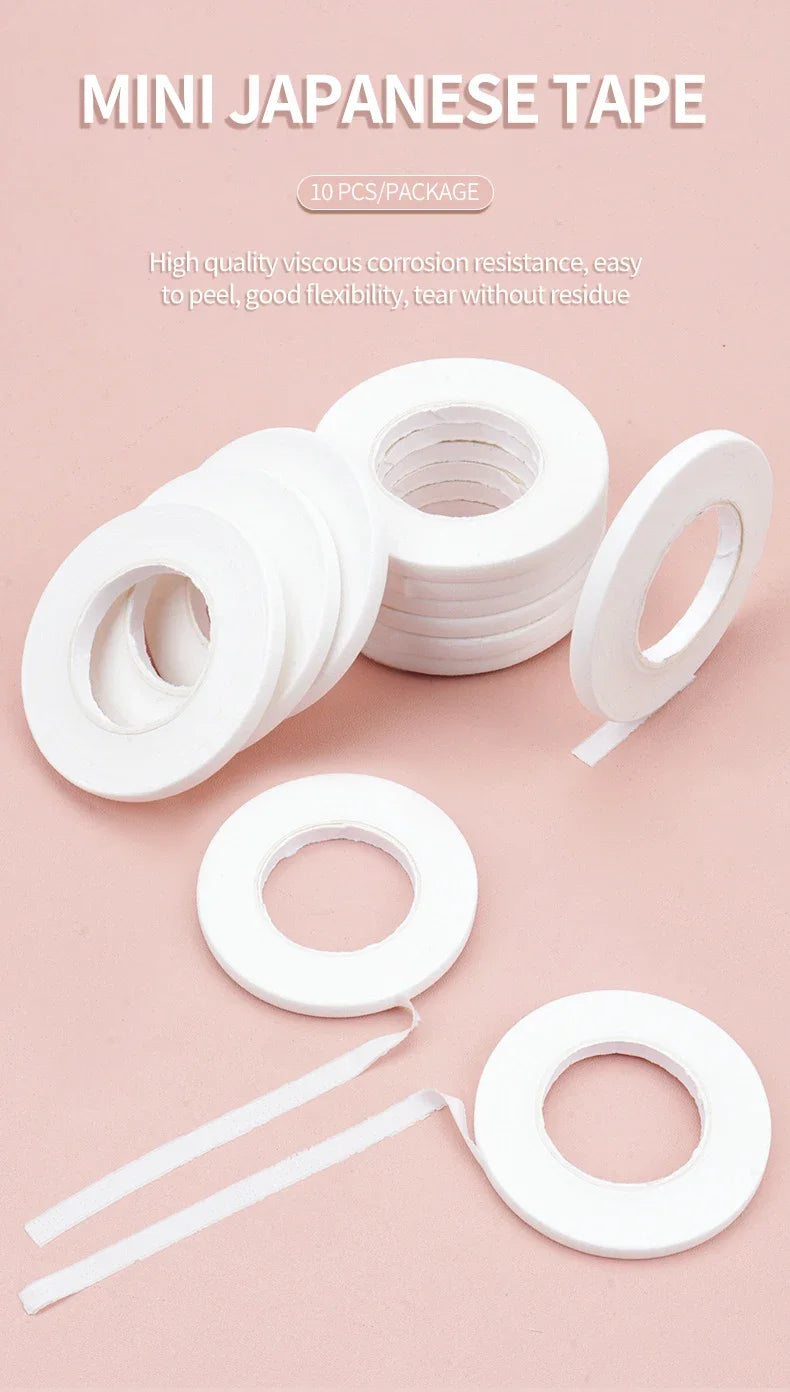 5/10pcs Micropore Lash Tape Makeup Products Eyelash Extension Supplies Wholesale Lashes Accessories Micropore Tape for Eyelashes