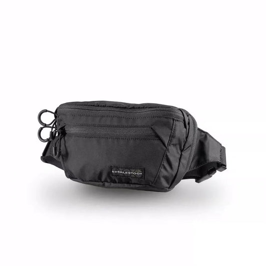 Bando Bag - Tactical Men's Fanny Pack w/Adjustable Waist Belt, Zippered Pockets, Compact Lightweight Belt Bag