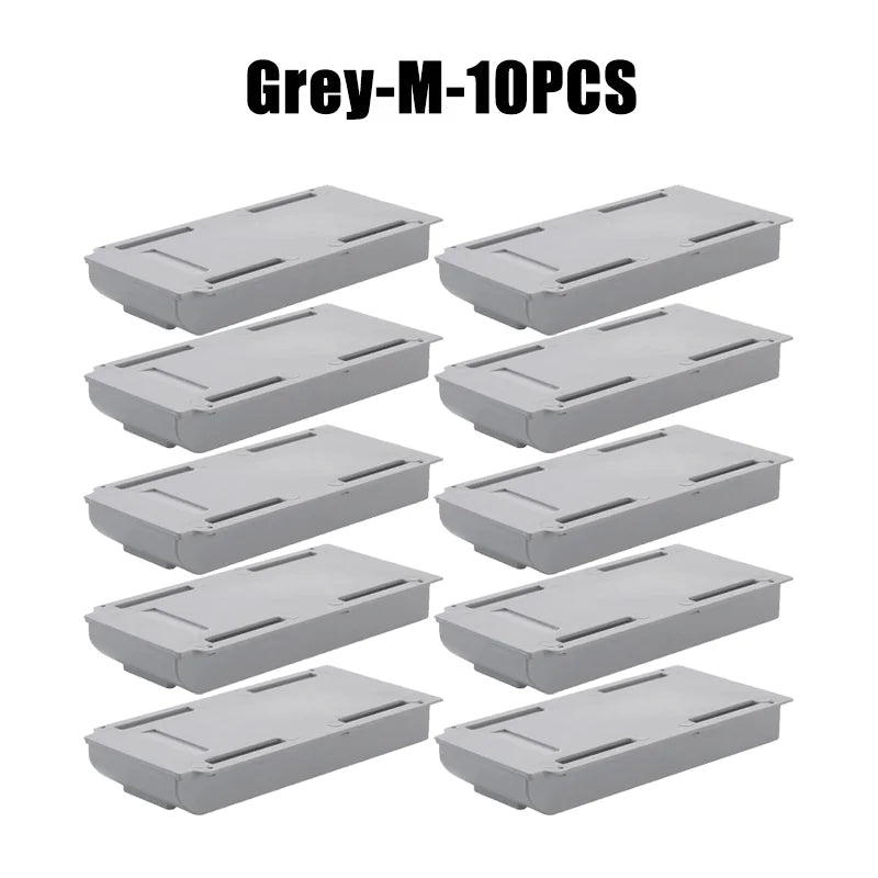 Hidden Storage Box Desk Storage Drawer Self-Adhesive Plastic Table Storage Holder Simple Sundries Cosmetics Stationery Organizer