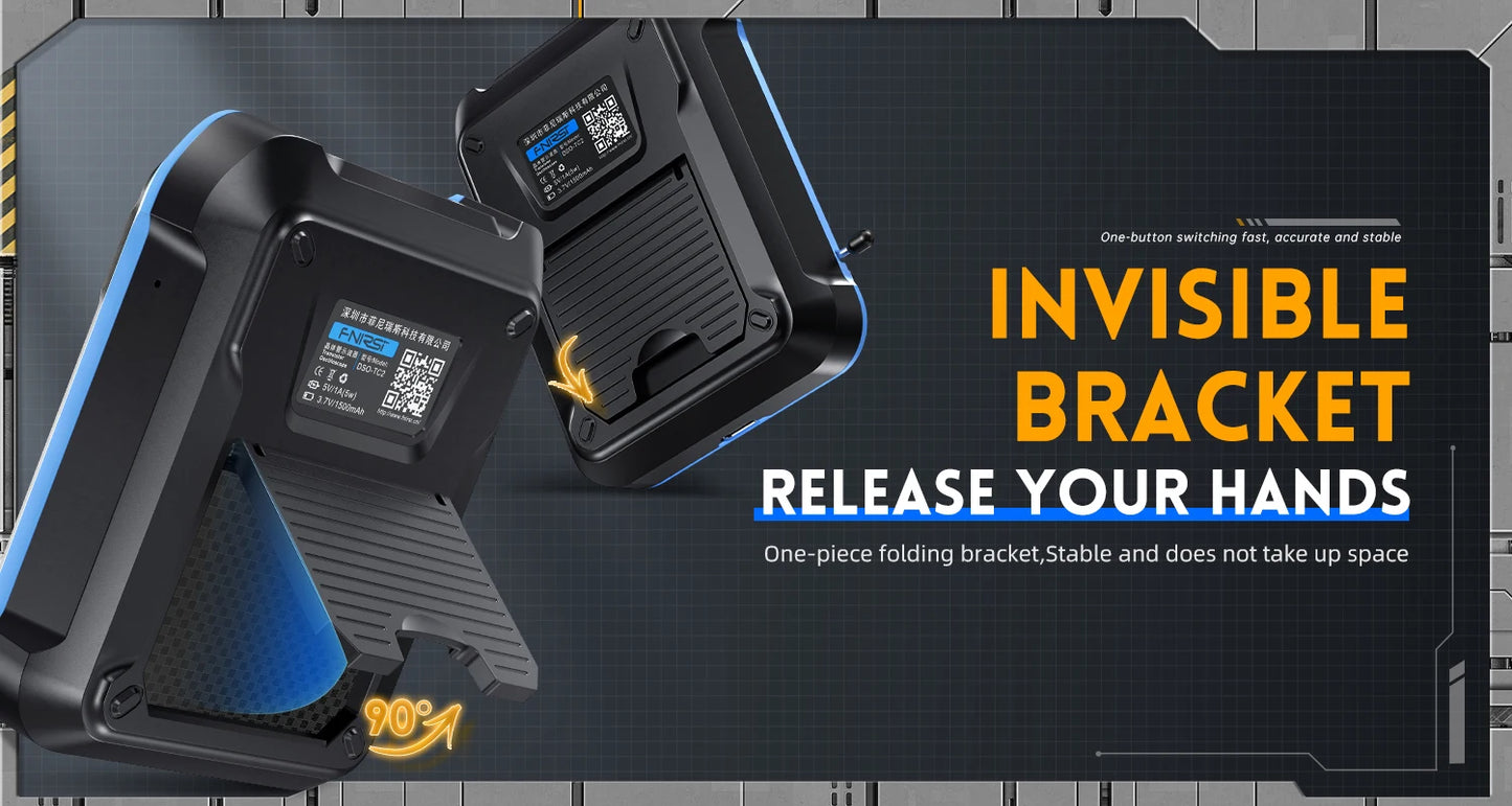 FNIRSI DSO-TC3 Portable Digital Oscilloscope Transistor Tester 3 in 1 Multi-function Multimeter Diode Voltage LCR Detect PWM Out