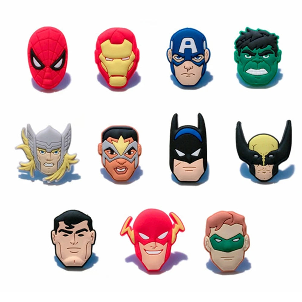 MINISO Disney Series Cute Toy Story Bear PVC Shoe Charms Cartoon DIY Clog Sandals Shoes Accessories Decorate Girl Boy Kids Gifts