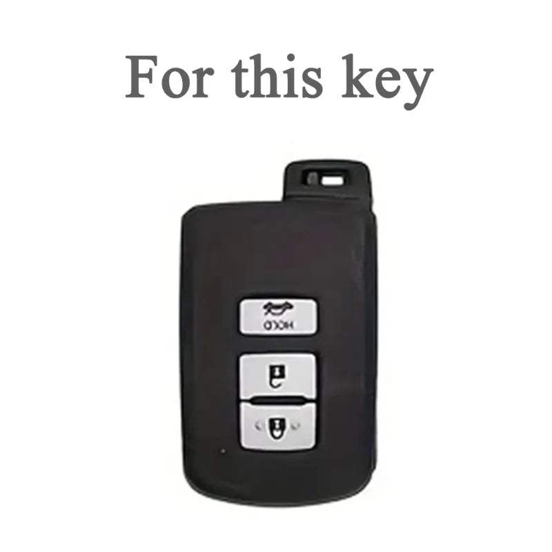 TPU Car Remote Key Case Cover Shell for Toyota RAV4 Highlander Auris CHR Avalon Land Cruiser Corolla Camry Protected Fob Bag