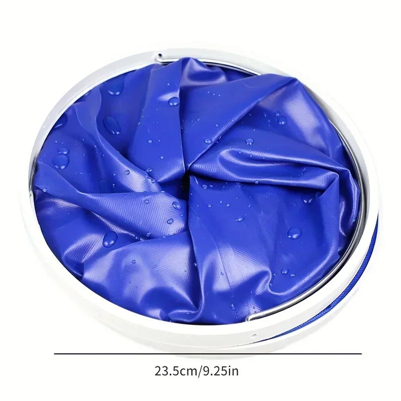 1PC multi-function portable folding bucket Outdoor fishing bucket Car wash cleaning tool bucket supplies