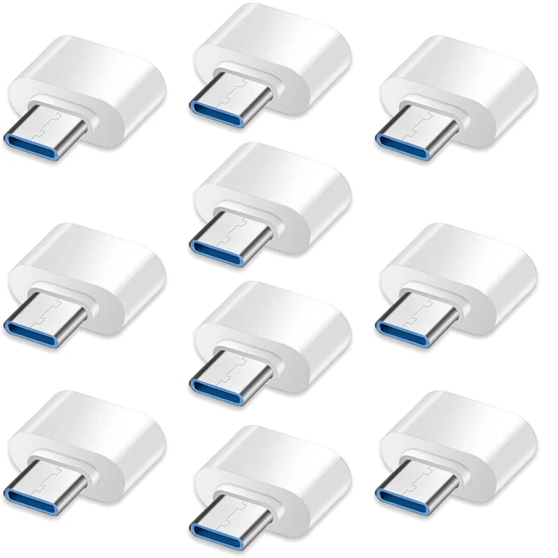 Type C to USB Adapter 3.0 USB-C 3.1 Male OTG A Female Data Connector For MacBook Pro iPad Mini 6/Pro MacBook Air Type C Devices