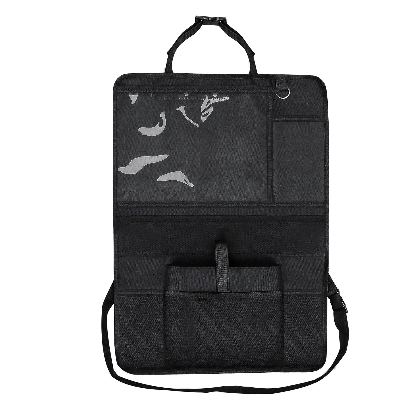 Car Seat Back Storage Bag Large Capacity Classified Oxford Fabric Portable Practical Vehicle Mounted Organizer Multifunctional