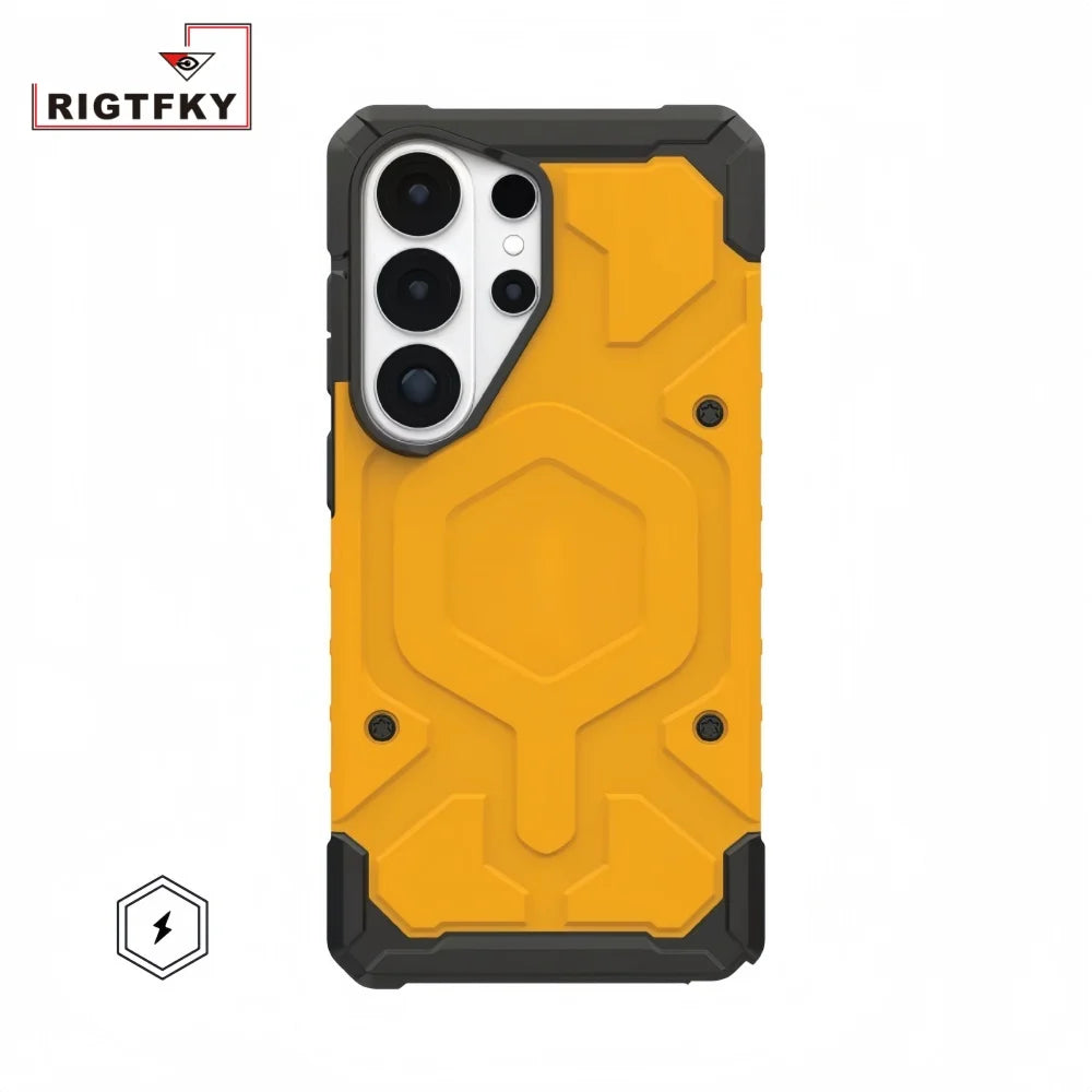 Heavy Duty Shockproof Phone Case For Samsung Galaxy S26 Ultra S25 Ultra S24 S23 Plus Magnetic Armor Impact Protective Back Cover