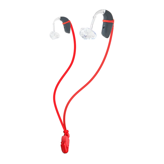 Hearing Aid Clip Clamp Rope Elastic Rings Prevent Lost Hearing Aids Fixation Lanyard Clip Holder Anti Loss Rope For Senior