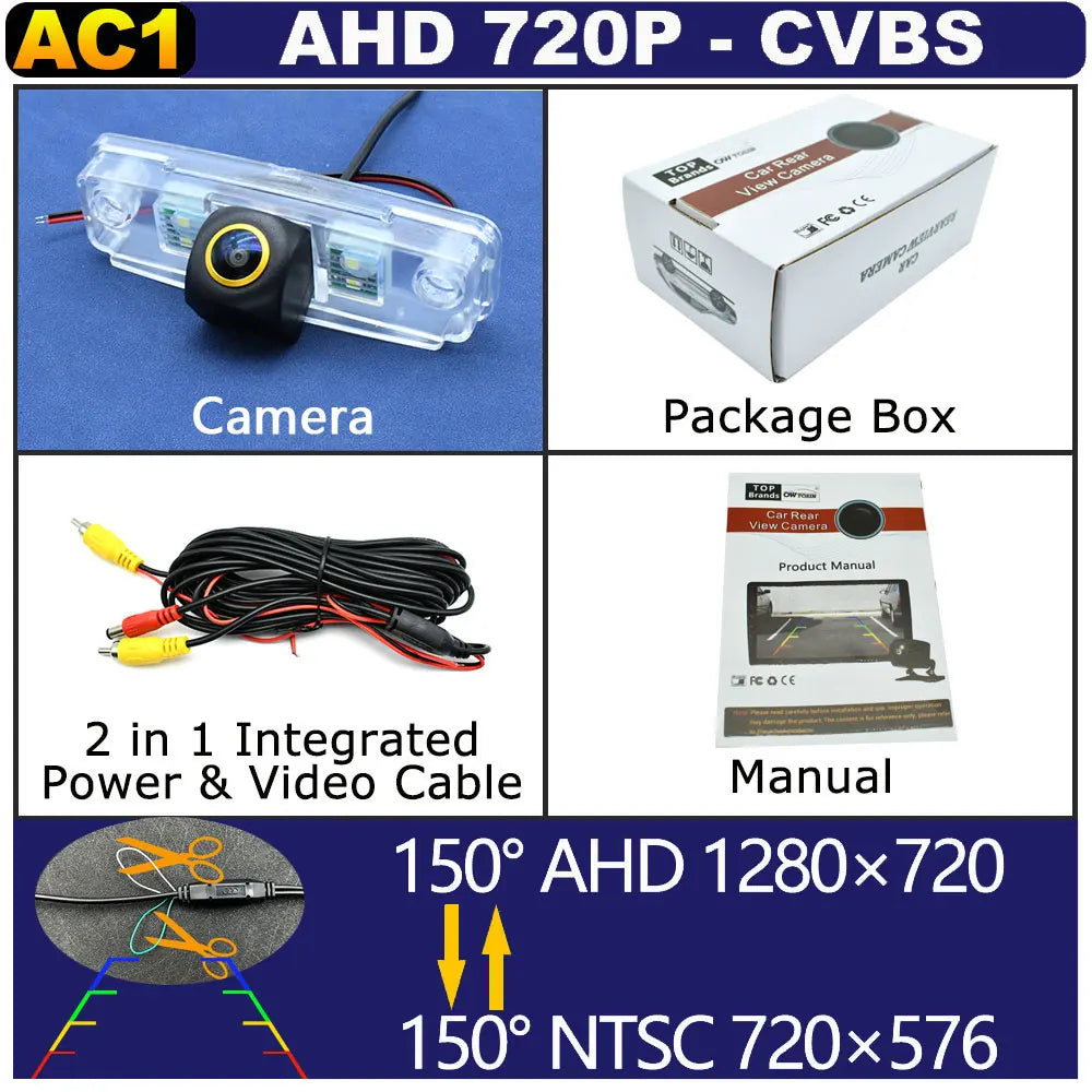 170° Golden Lens AHD 1080P Vehicle Car Rear View Camera For Subaru Outback BR 2009 2010 2011 2012 2013 2014 Car Monitor