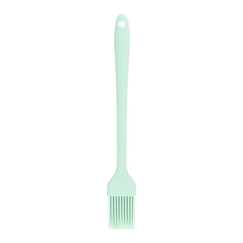 In Stock Silicone Integrated Small Size Oil Brush Barbecue Brush Household Lint-Free Baking Brush Pancake Oil Brush