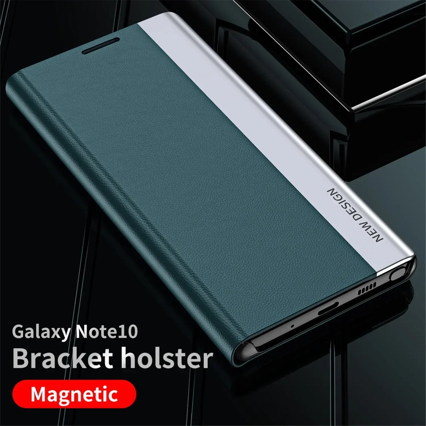 Luxury Leather Flip Case For Samsung Galaxy S25 Edge S24 S23 S22 S21 S20 Ultra S10 Plus S23 S21 S24 FE Note 20 Ultra Stand Cover