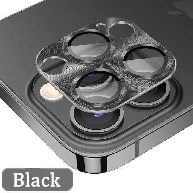 Full Cover Camera Lens Protector For iPhone 13 12 Pro Max Tempered Glass For iPhone 11 Pro 13 12 Mini Metal Camera Protector