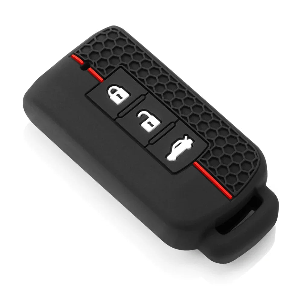 For Mitsubishi Xpander Outlander ASX Pajero Eclipse Cross Montero Silicone Key Cover Remote Car Key Case Cover Shell
