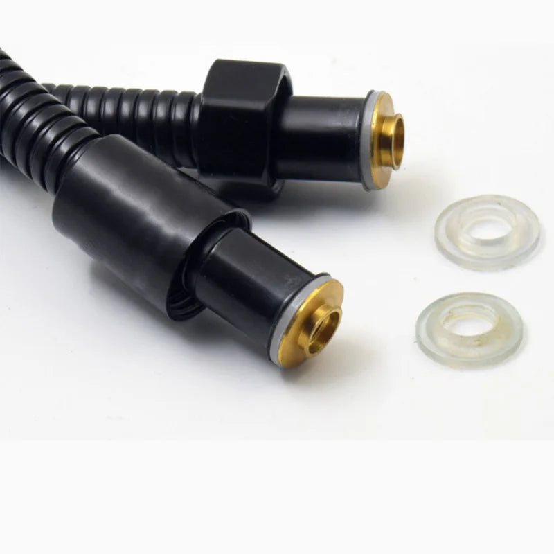 Baokemo Stainless Steel Flexible Shower Hose Tube Pipe For Bathroom Accessories Shower Tube High Strength Hot And Cold Hose