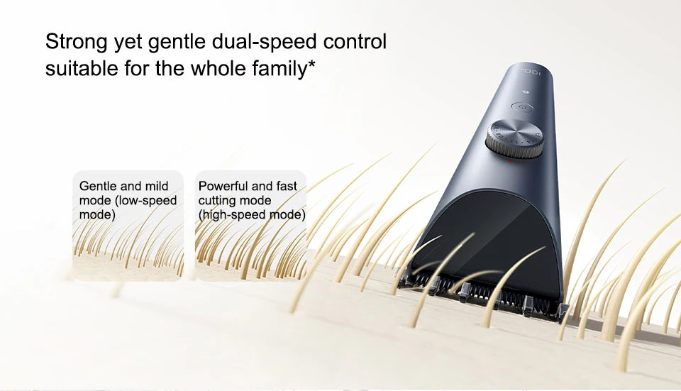 MIJIA Hair Clipper 2 Hair Trimmer Professional Beard Cut Machine IPX7 Waterproof Wireless Haircut Machine Mijia Clipper 2