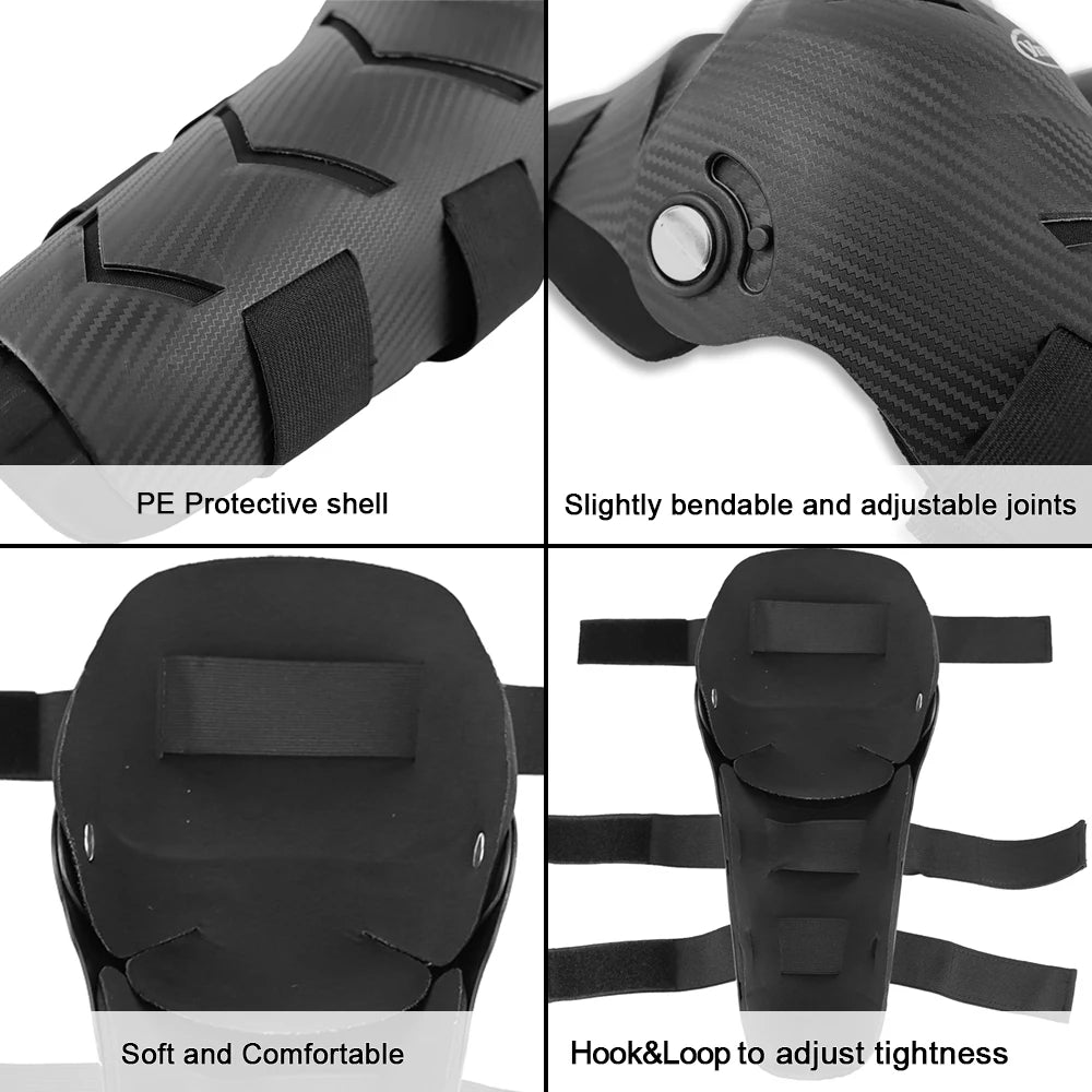 Vemar 4Pcs Motocross Knee Pads Elbow Pads Moto Protection Riding Elbow Guard Motorcycle Motorbike Off-road Racing MTB Knee Pads