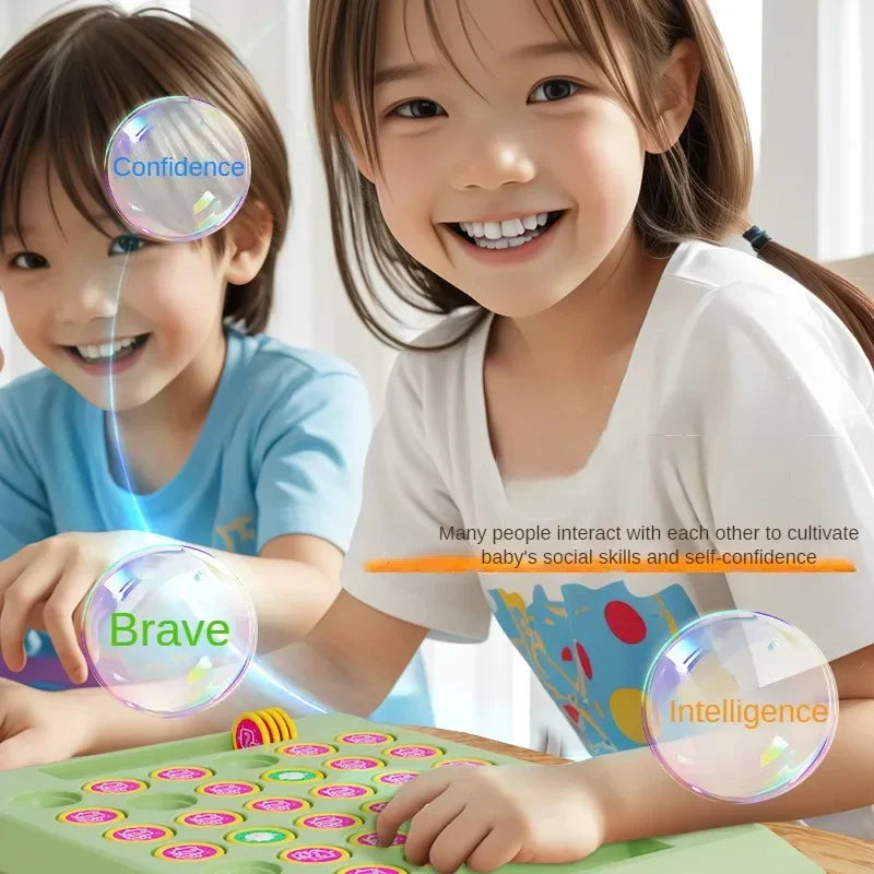 2024 New Two-player Animal Flip Chess Children's Pairs of Touch Shen Ji Miaoji Parent-child Interactive Puzzle Reasoning Game