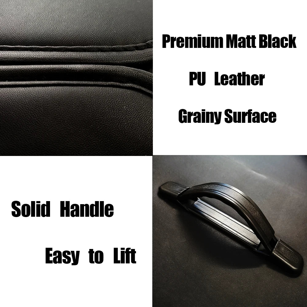 Folding Car Storage Box Large Capacity Auto Trunk Organizer Boxes Leather Waterproof Cars Stowing Tidying Multi-color Interior