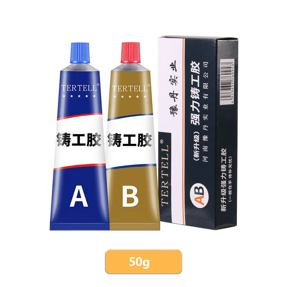 Cold Welding Glue Metal Repair Glue Heat-resistant AB Sealant High-strength Magic Plastic Repair Casting Adhesive Epoxy Resin