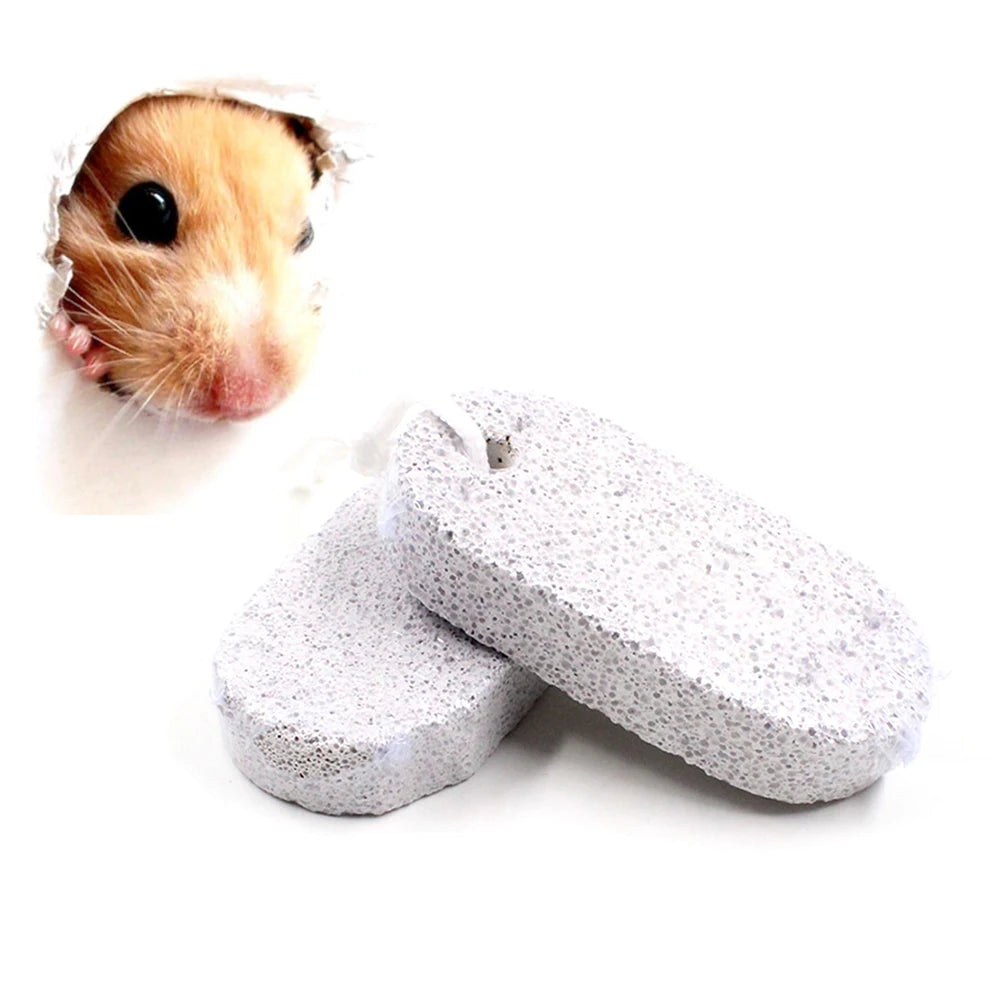 Teeth Molar Stone Natural Mineral Guinea Pig Hamster Rabbit Teeth Grinding Stone Small Pet Care Chew Toys Pets Supplies