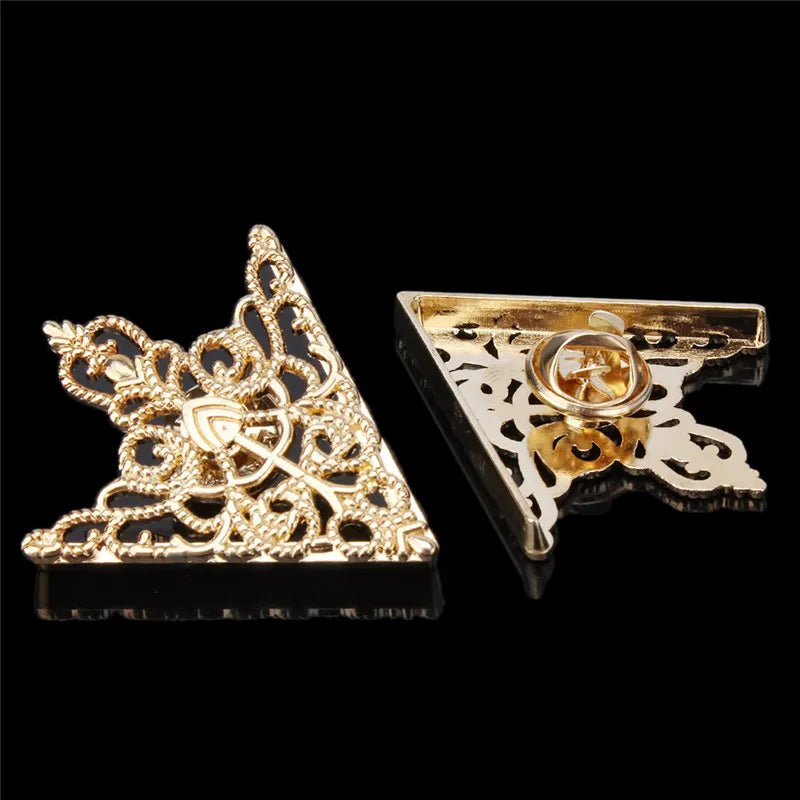 Fashion Women Brooch Accessories Tide Exquisite Pin Brooches For Ladies Blouse Brooch Collar Decorated Golden Shirt