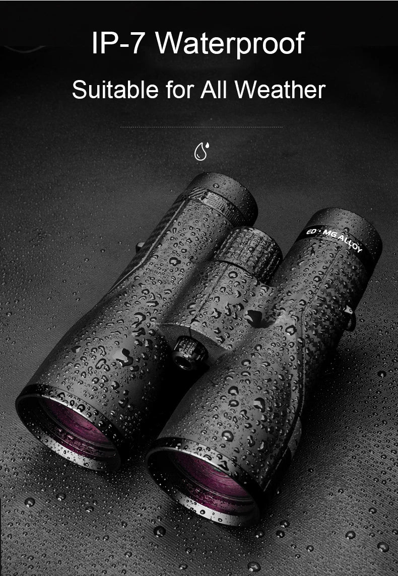 Shuntu Powerful 10x50 12x50 ED Lens Binocular Magnesium Alloy SMC BAK4 Prism Nitrogen Filled IPX7 Waterproof For Travel Hunting