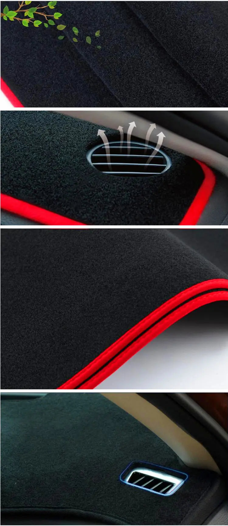 Taijs Right Hand Drive Anti-UV Car Dashboard Cover Dash-Mat for Honda Freed GB3 GB4 GP3 2008 2009 2010 2011 2014 2015 Cover