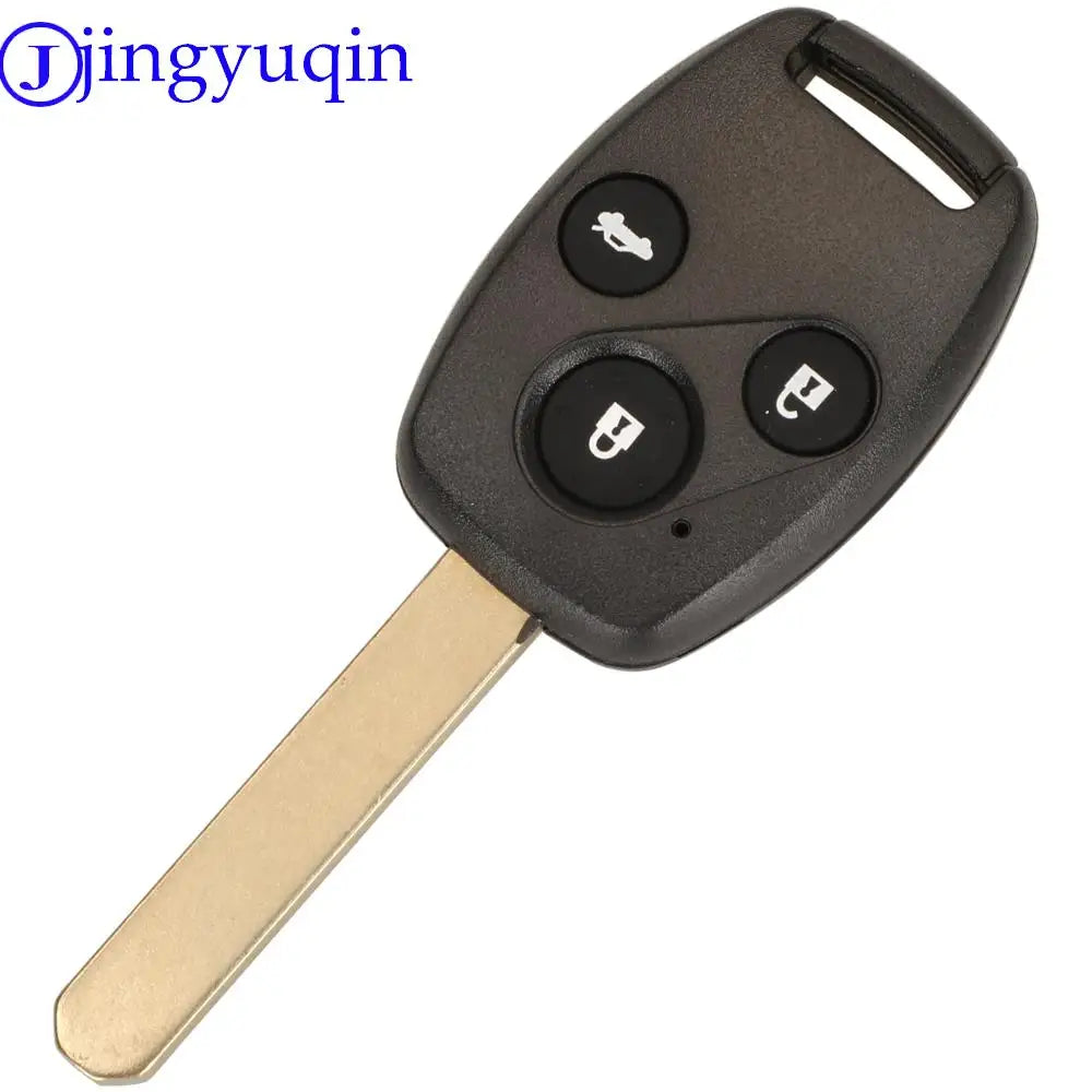 jingyuqin 313.8Mhz Remote Key Fob For Honda CR-V Accord 2008 2009 2010 2011 2012 MLBHLIK-1T ID46 Chip 3/4 Buttons Car Key HON66