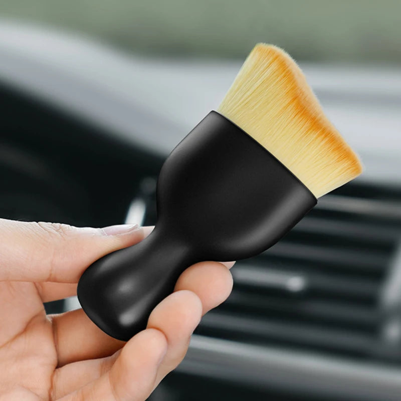 SEAMETAL Soft Cleaning Brush for Car Air Outlet Dust Sweeping Tools Auto Interior Clean Brushes Scratch-Free Car Detailing Tool