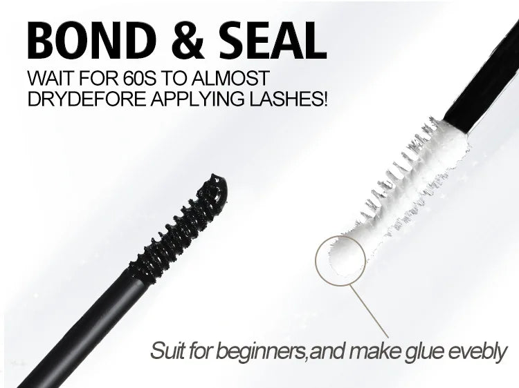Eyelash Gluing and Sealing for Eyelash Clusters Strong Fixed Eyelash Glue Lasting 48H Eyelash Gluing Glue Eyelash Extension
