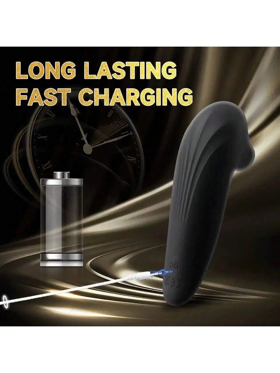 Silicone Suction Vibrators 10 Modes Nipple Sucker Sex Masturbation Stick Women Clitoral Stimulation Sucking Vibrator Adult Toys