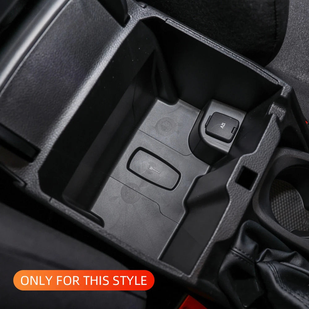 ABS Car Stowing Tidying Tidying Container For Armrest Box Storage For Ford Everest Ranger 2023 Holder Organizer Accessories