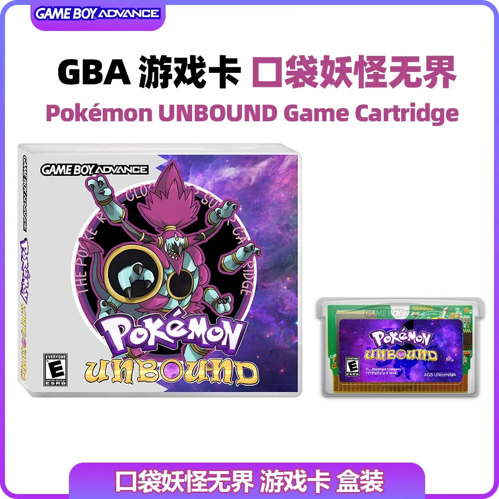 GBA RTC Pokemon  Real Clock  New Version 2.0 Game Card  Featured Popular English Games