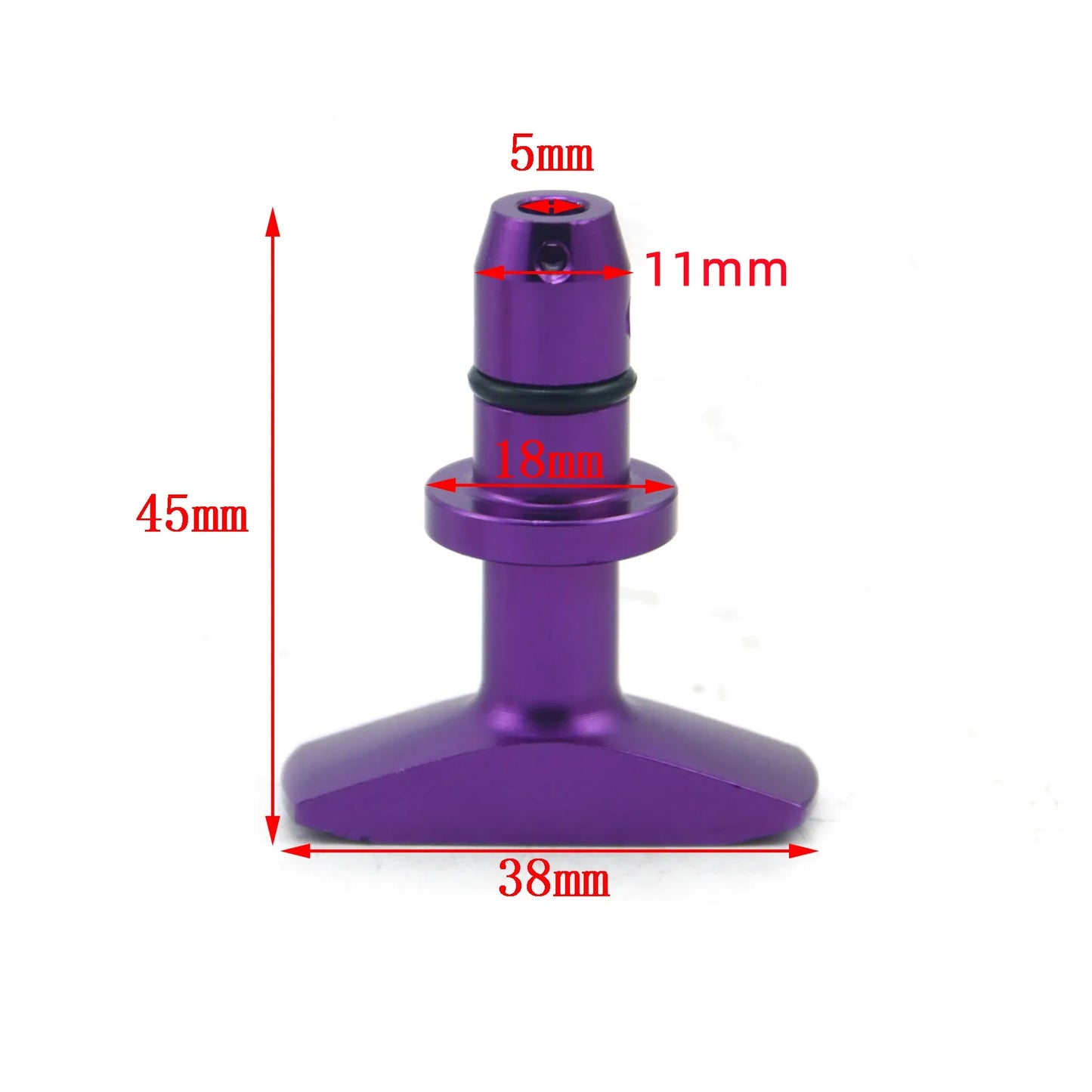 1PC Universal Car Oil Dipstick Pull Handle Engine Oil Pullhandle Aluminum Alloy Auto Replacement Modification Decoration