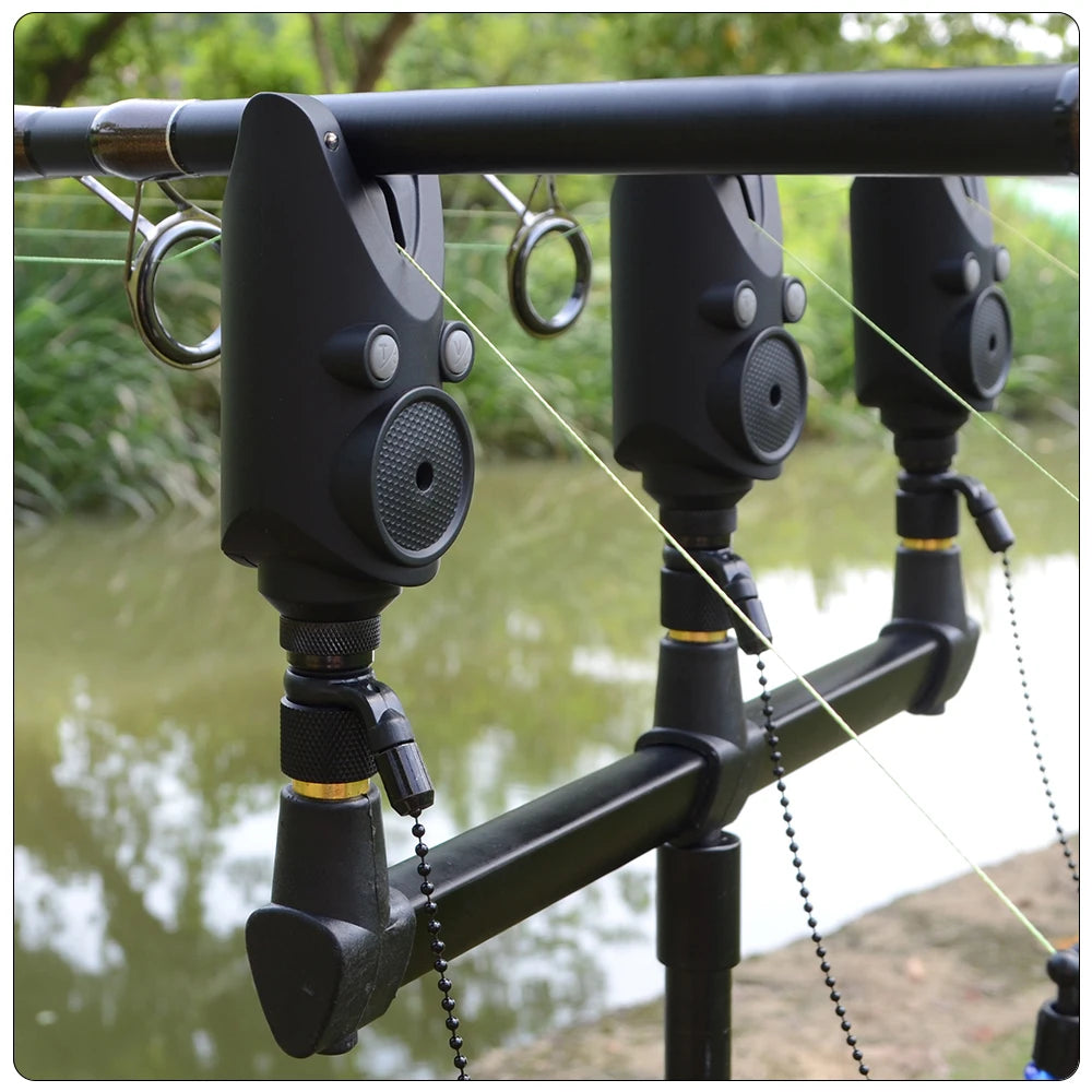 Hirisi Wireless Carp Fishing Alarm Set Waterproof Fishing Bite Alarms Fishing Accessories Fishing Bite Indicator S6