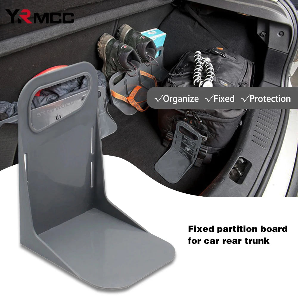 1PCS Car Trunk Storage Box Fixed Partition Multifunctional Rack Holder Luggage Box Organizer Fixed Holder Auto Stowing Tidying