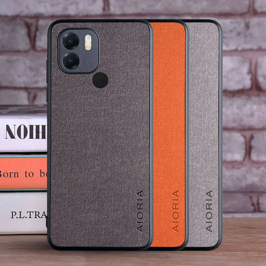 Case for Redmi A1 A2 Plus A3 A2 A1 coque Luxury textile Leather skin phone cover for Xiaomi Redmi A1 Plus case funda