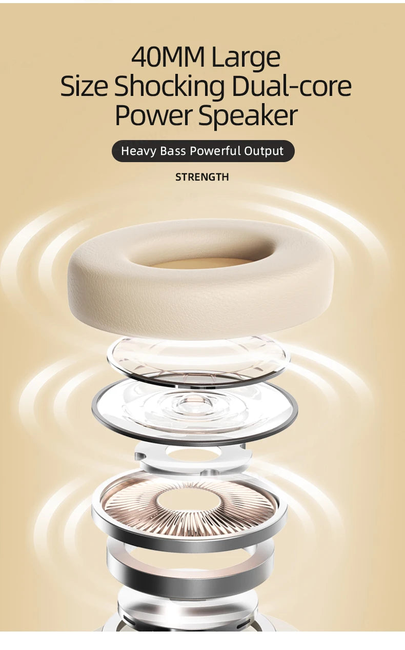 Lenovo TH30 Wireless Headphones Bluetooth 5.3 Earphones Foldable Gaming Headset Sport Headphone with Mic Music Earbuds Original