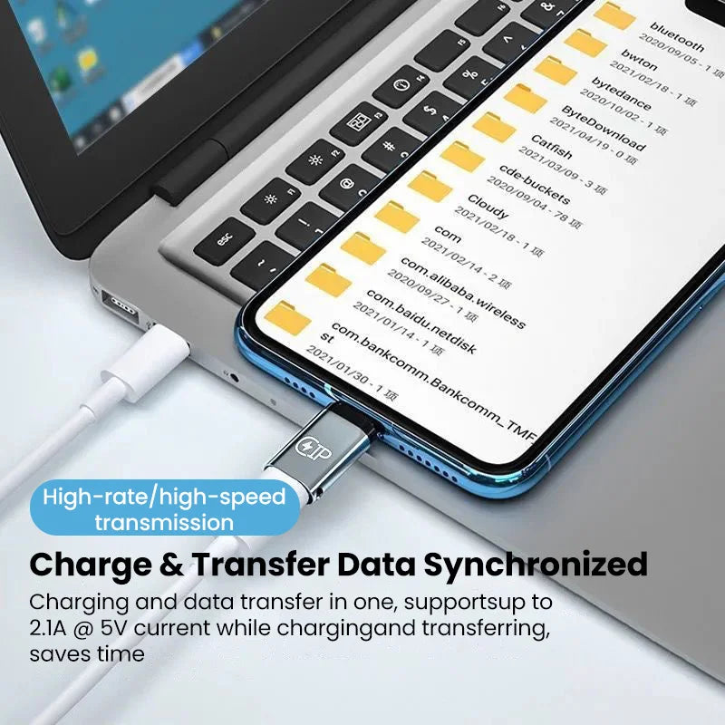 USB Cable Converter Lightning To USB C Adapter 20W Ios to Type-C Adaptador for IPhone 15 14 13 Pro Max Huawei Xiaomi Samsung
