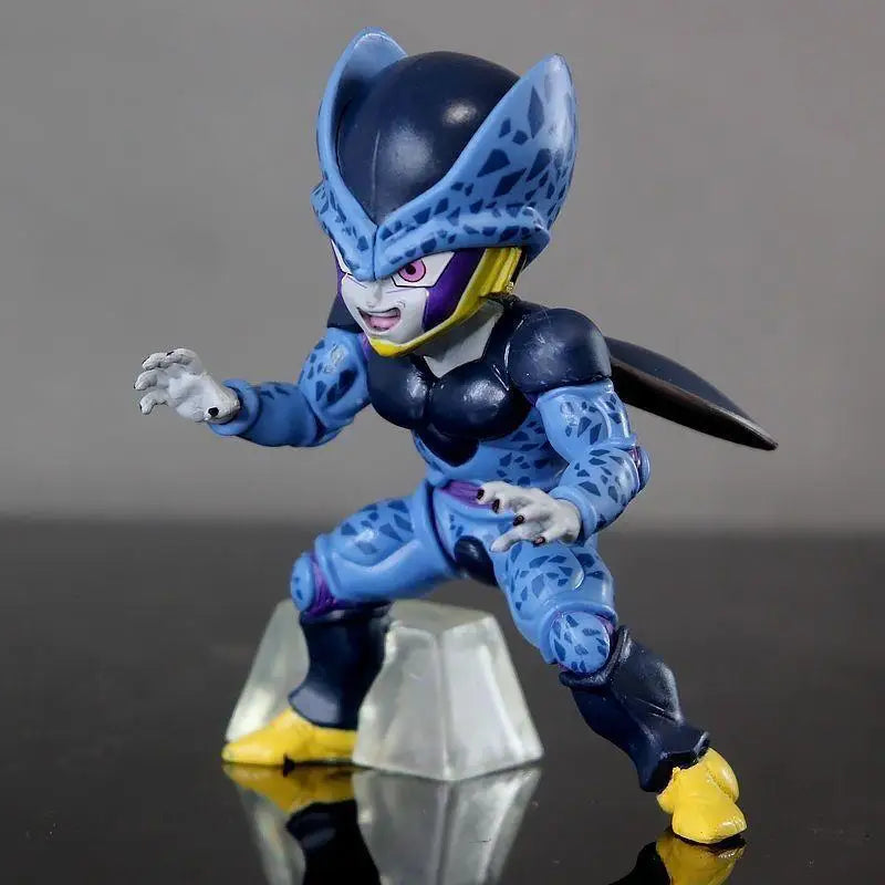 10cm Anime Dragon Ball Z Cell Omnibus Super Kawaii Shahru Figure Action Model Anime Figurals Hobby Toysf Riend Birthday Gifts
