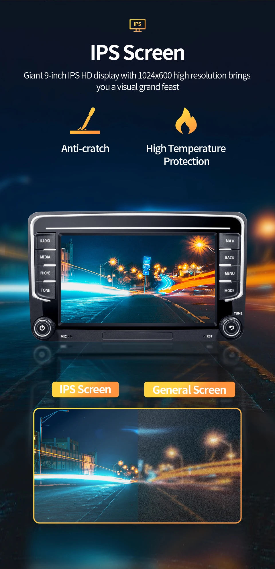 GRANDnavi Android13 Car Radio GPS For VW Volkswagen Skoda Octavia Golf 5 6 Touran Passat B6 Polo Jetta 2Din Multimedia Player