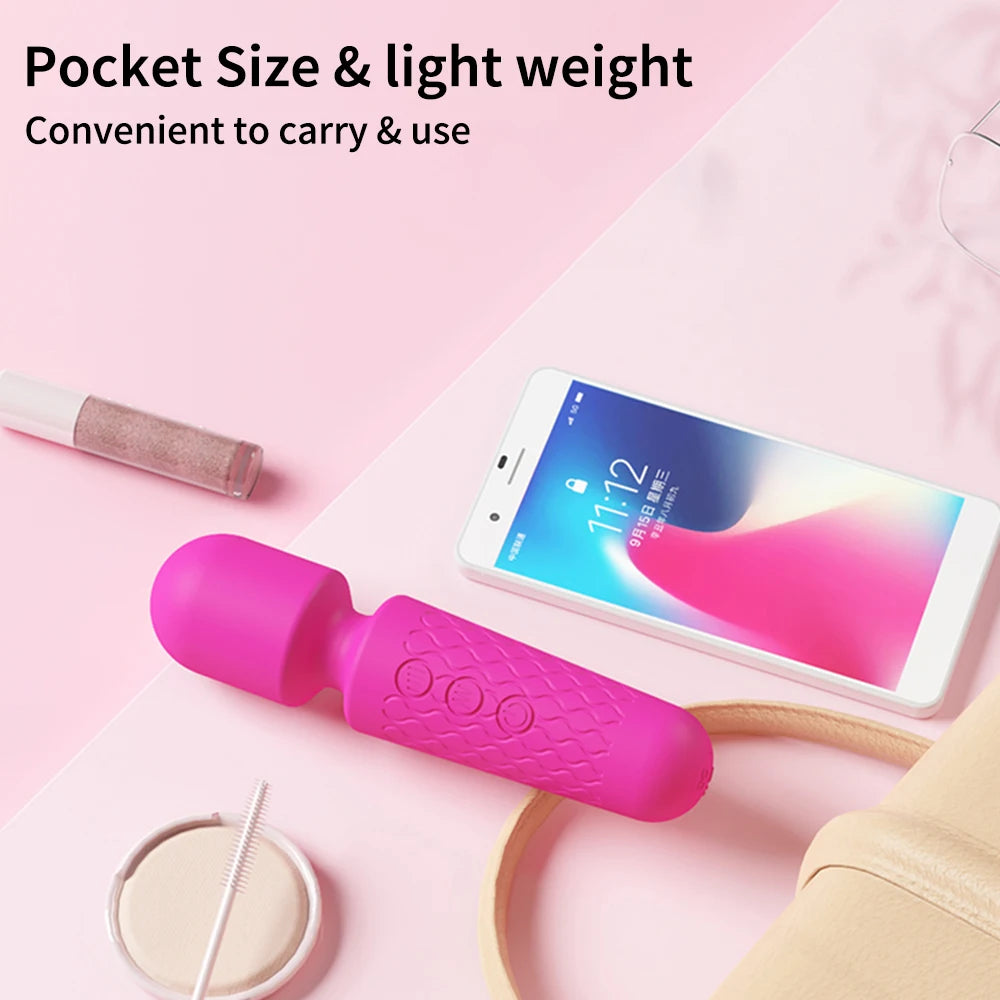 20 Speeds Powerful AV Vibrator Magic Wand Clitoris Stimulator Sex Toys for Women G spot Massager Adult Female Sex Erotic Product
