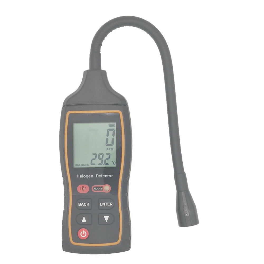 Halogen Leak Detector Air Conditioning Refrigeration Detect Tool Sound Light Vibration Alarm Refrigeration System R22a R134a