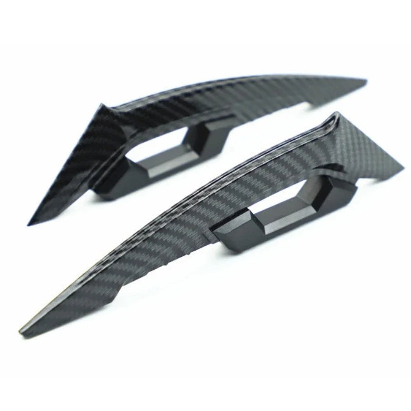 2Pcs Motorcycle Winglets Motorcycle Front Side Spoiler Aerodynamic Wing set Motorcycle Fixed Wind Wing used for 250SR