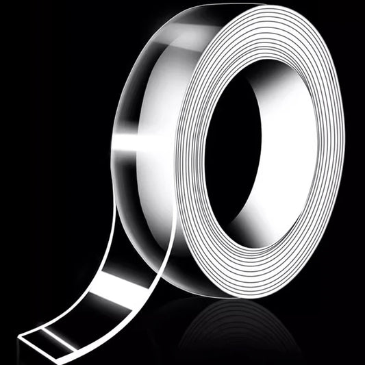 Nano Double Sided Sticker Reusable Traceless Nano Transparent Self Adhesive Sticker Washable Waterproof Double-Sided Tapes